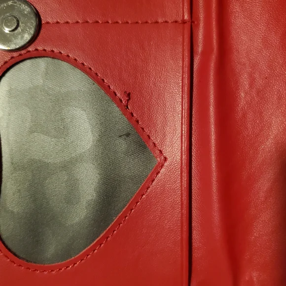 LUX DE VILLE RED SPARKLE WALLET - Picture 14 of 15